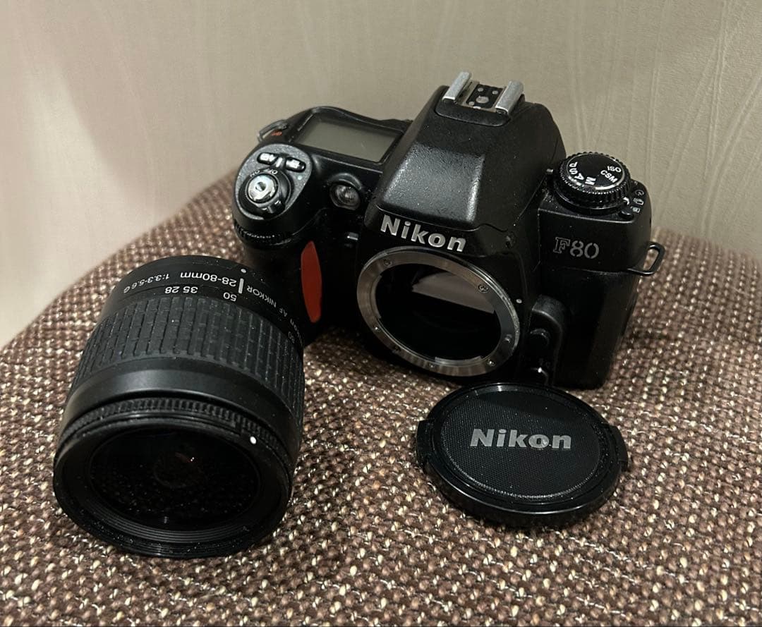【ジャンク品】Nikon F80 一眼レフカメラ + 28-80mmレンズ