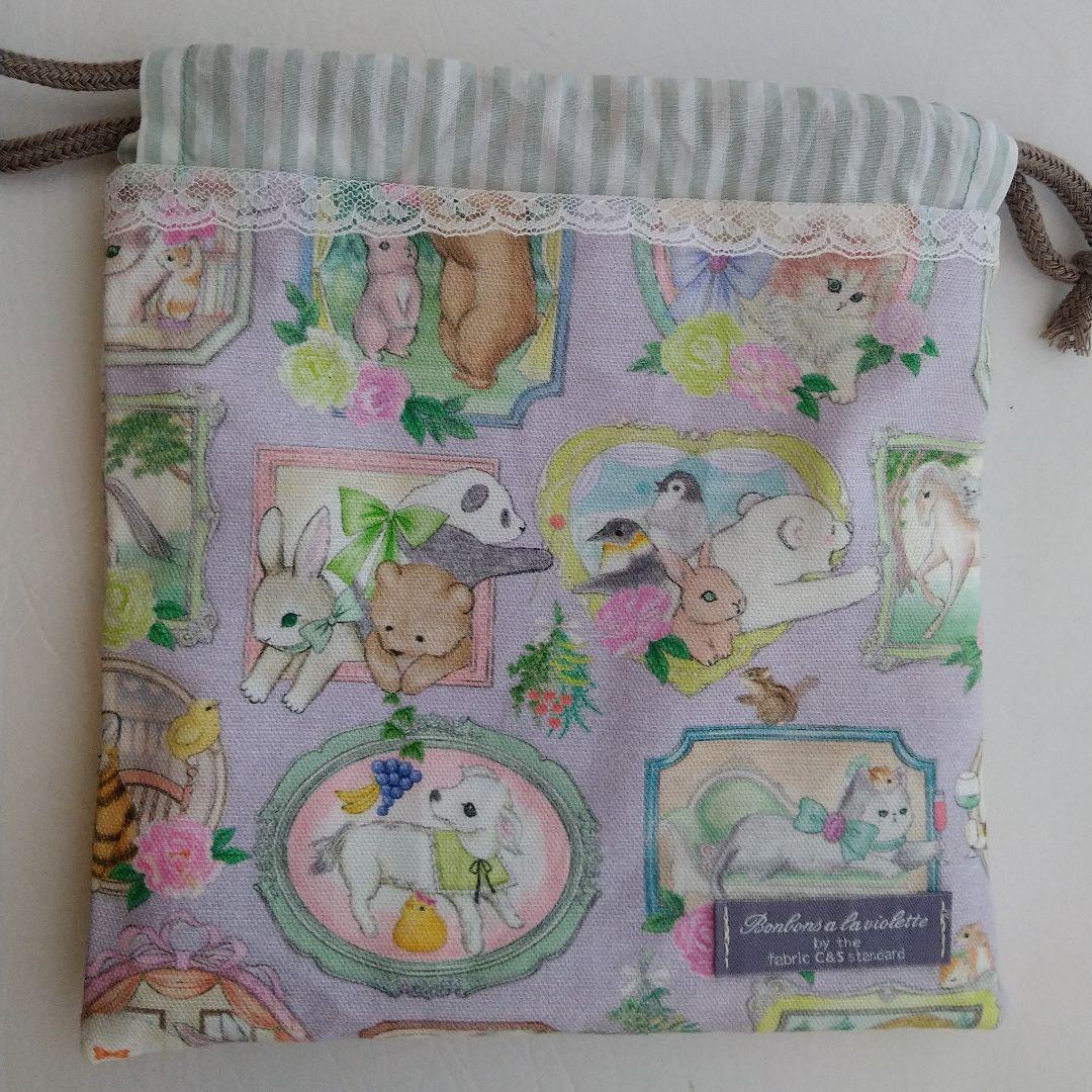 sold※ユキエモン　yukiemon　巾着　リバティ　オックス