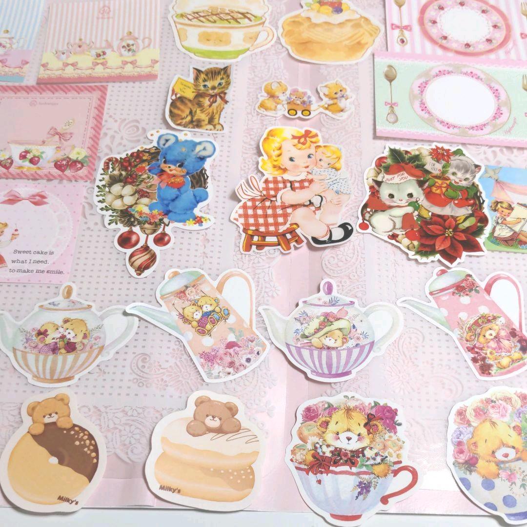 lady様ご確認用♥新作レトロガール♥新作モリンタ・ダイカットメモ多め♯554
