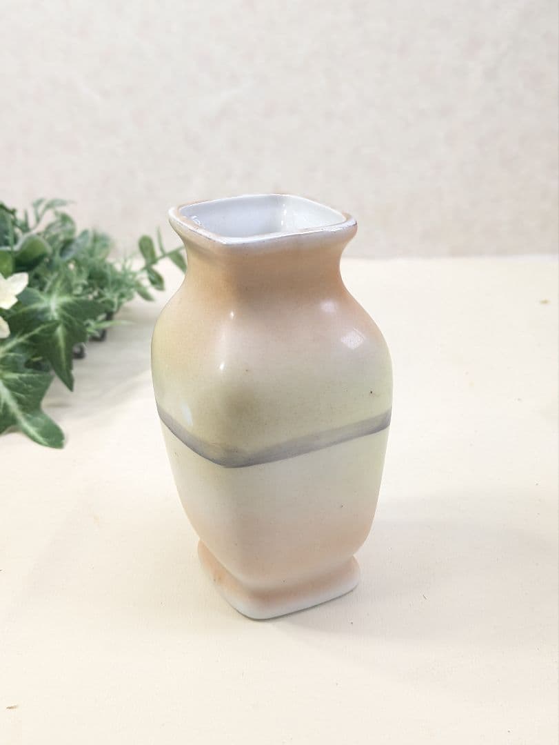 里帰りアンティーク オールドノリタケ 花瓶 ハンドペイント