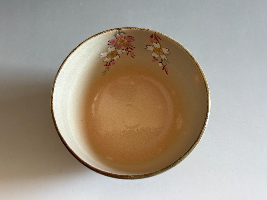 南口閑粋　乾山枝垂桜　茶碗　茶道具