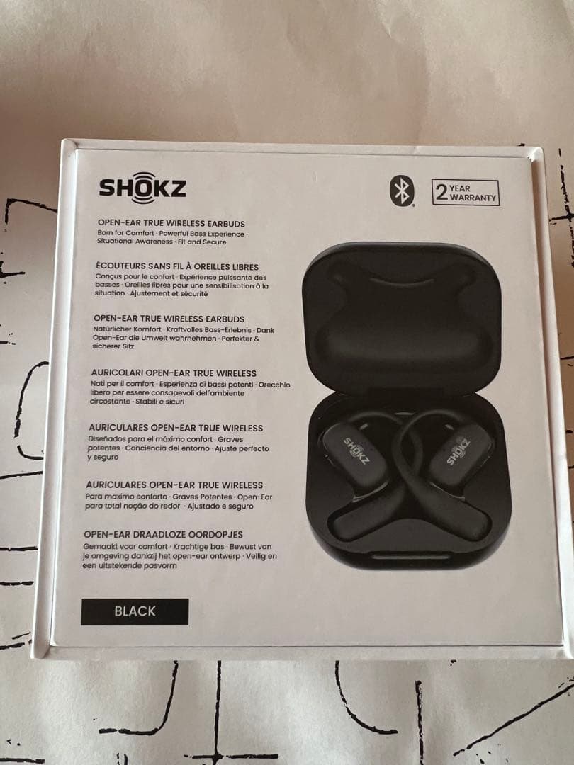 ニ*シ様 【値下中】SHOKZ OPENFIT Bluetooth ワイヤレスイ