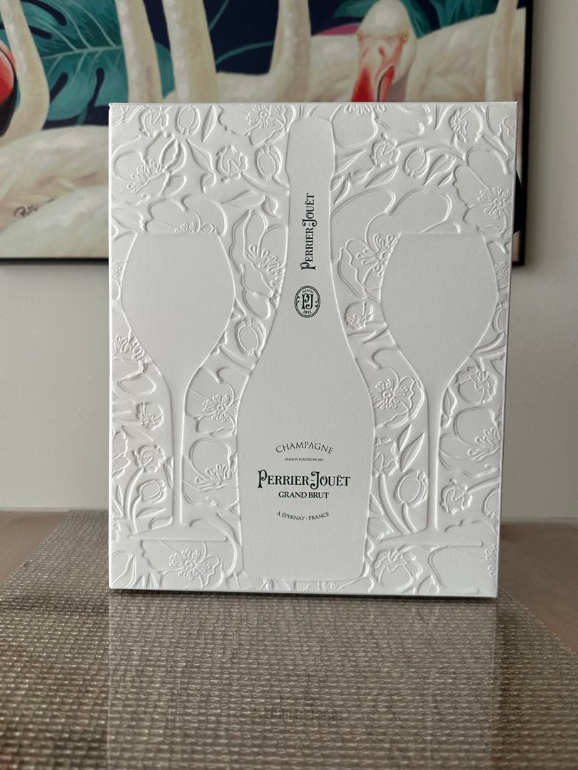 Perrier-Jouët Grand Brut シャンパングラス２個付