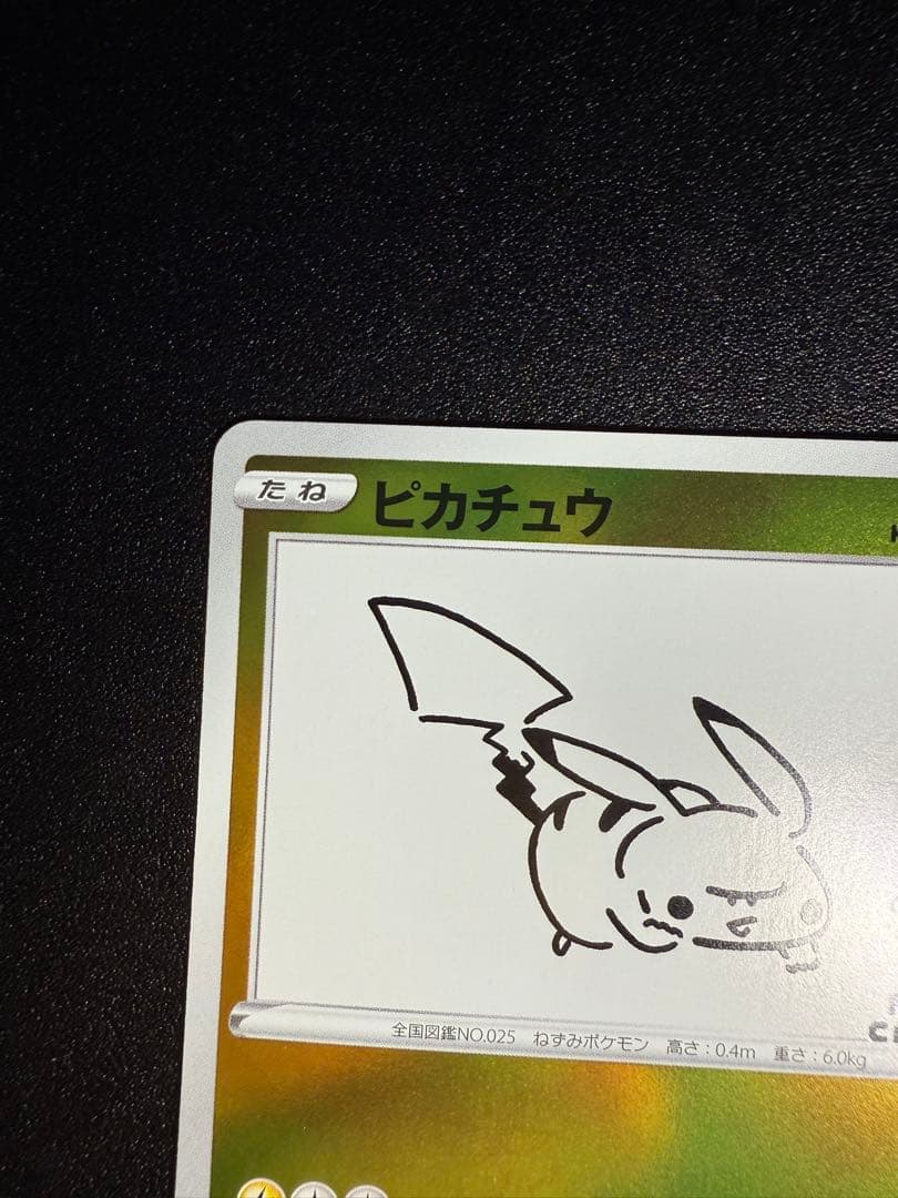 ピカチュウ　YU NAGABA ポケモンカードゲーム PROMO プロモ　開封済
