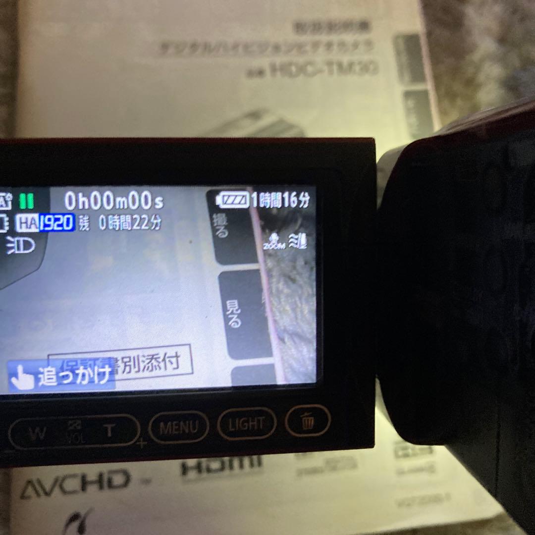Panasonic HDC-TM30 ビデオカメラ 16倍　32GB 軽量