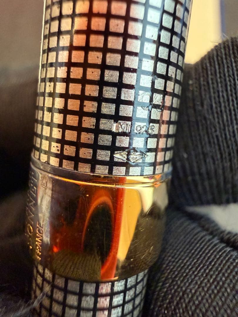 Parker 万年筆 スターリング925 銀無垢　K18 750 K18-750