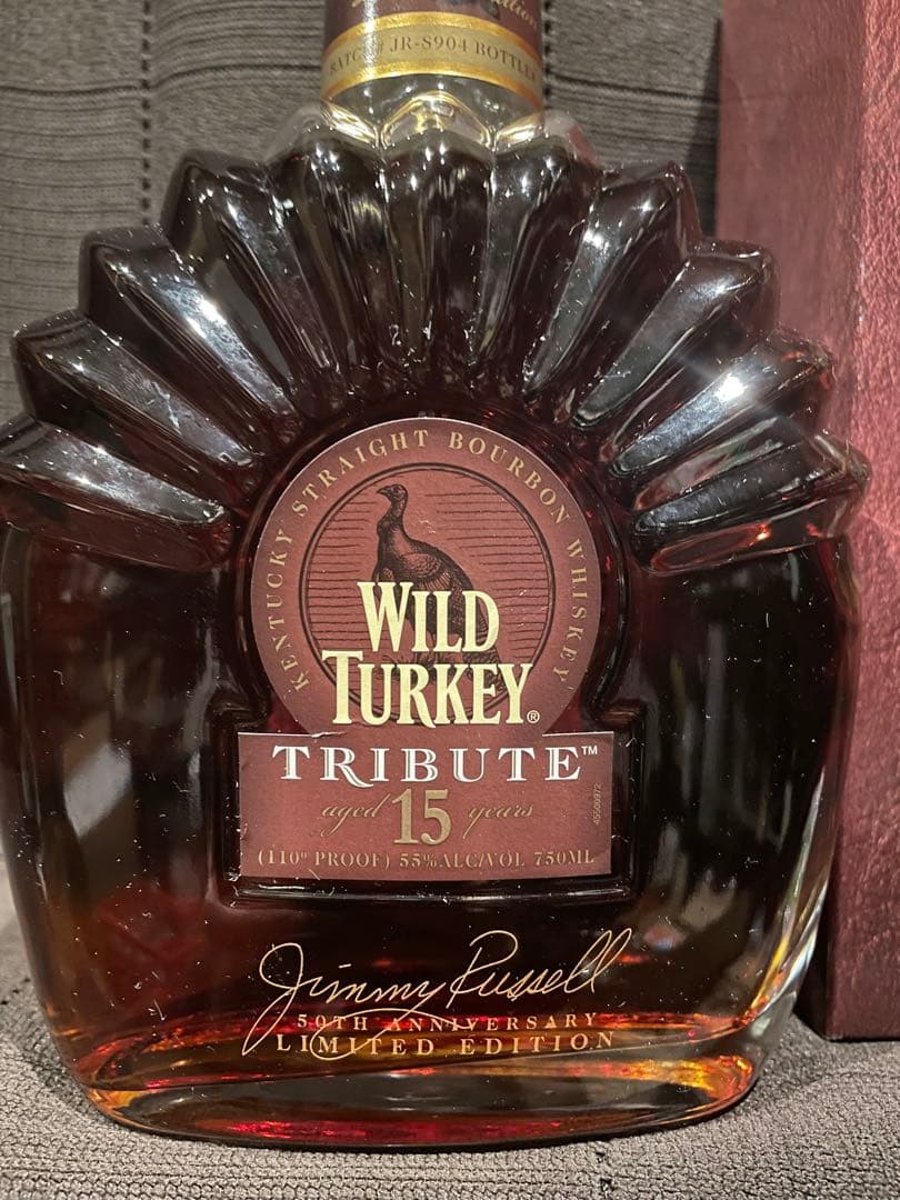 WILD TURKEY（ワイルドターキー）15年 トリビュート 55％