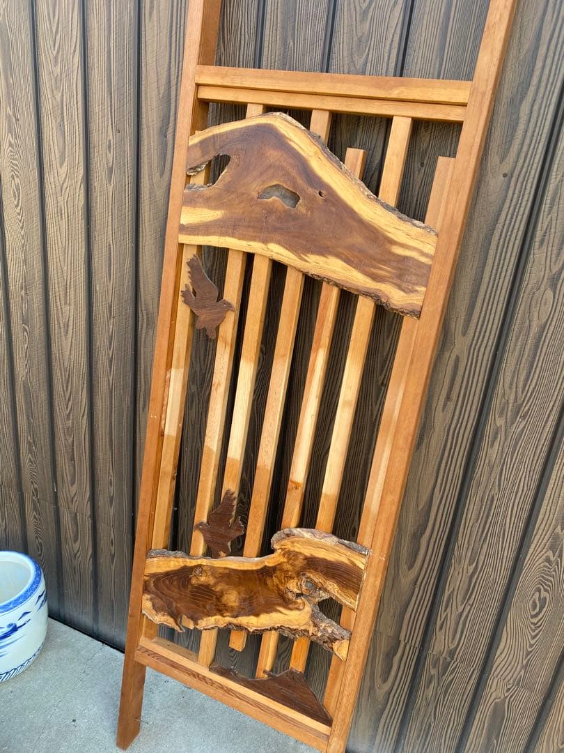 木製　間仕切り　建具　障子　手作り　らパーテーション