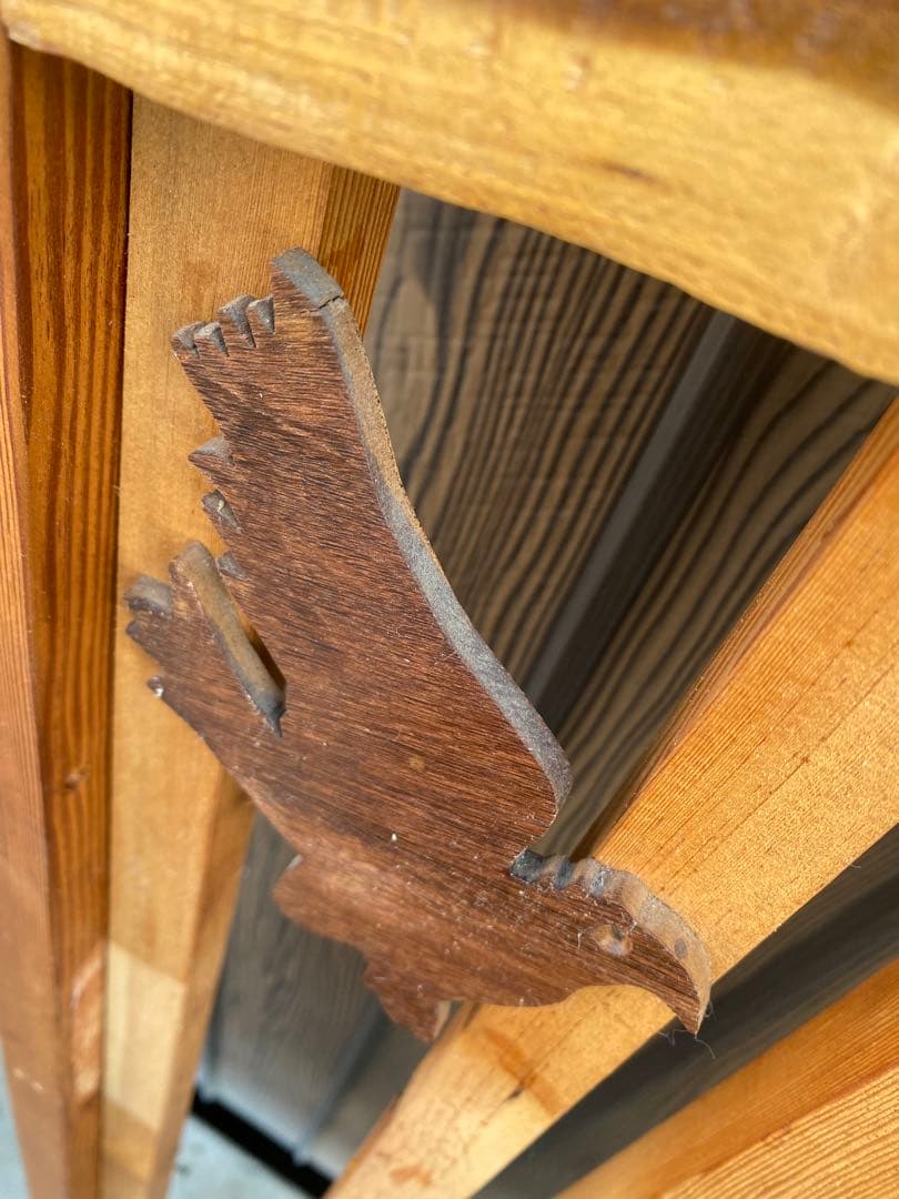 木製　間仕切り　建具　障子　手作り　らパーテーション