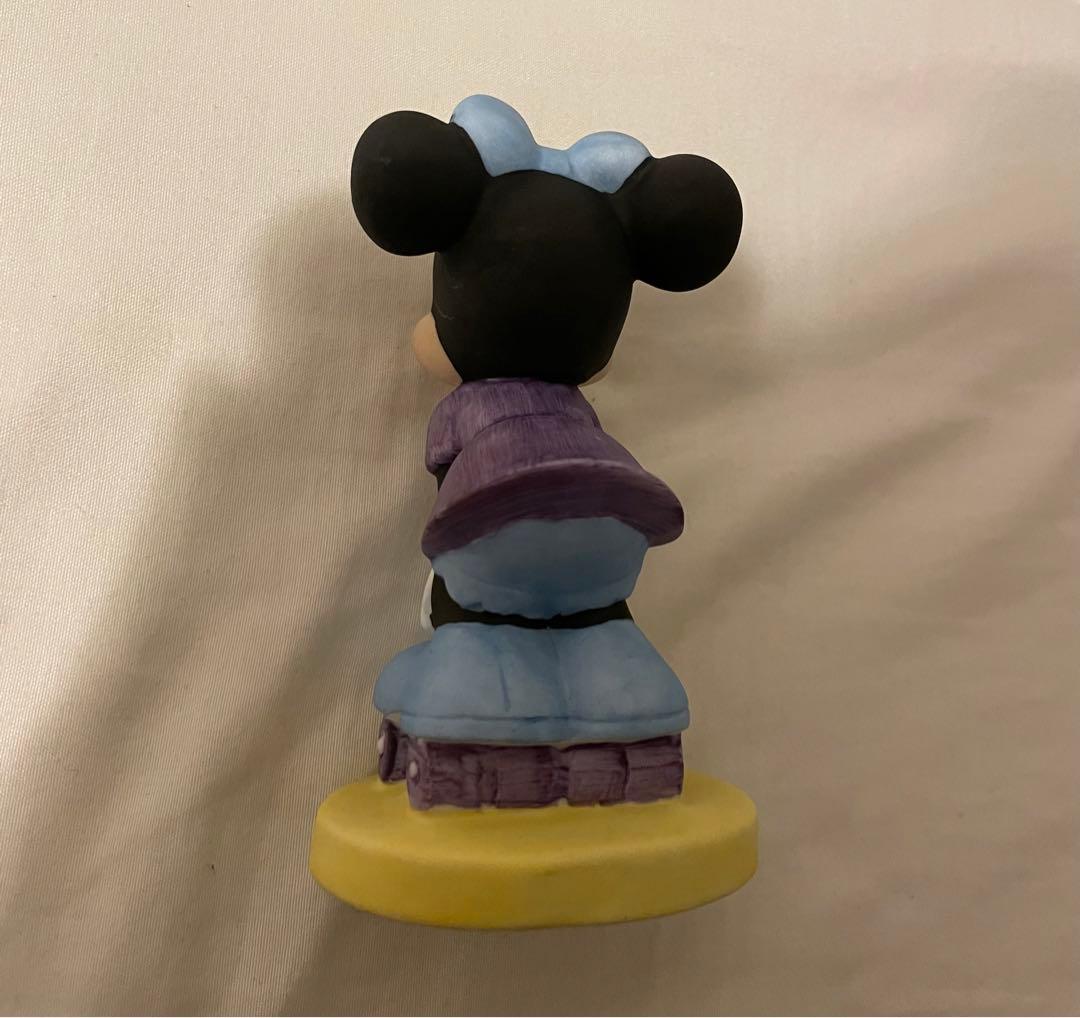 レトロ ディズニー ミニー 陶器 置物 アンティーク 雑貨