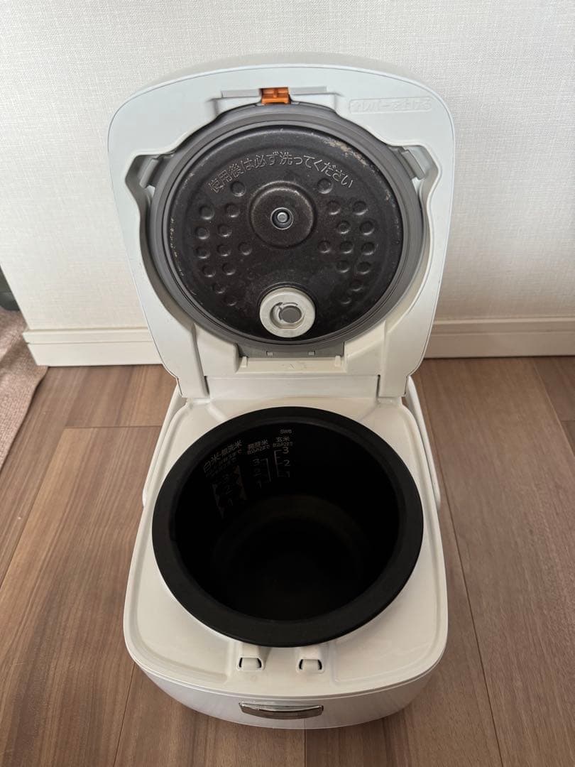 Mitsubishi NL-SW067-WH 炊飯器 3合