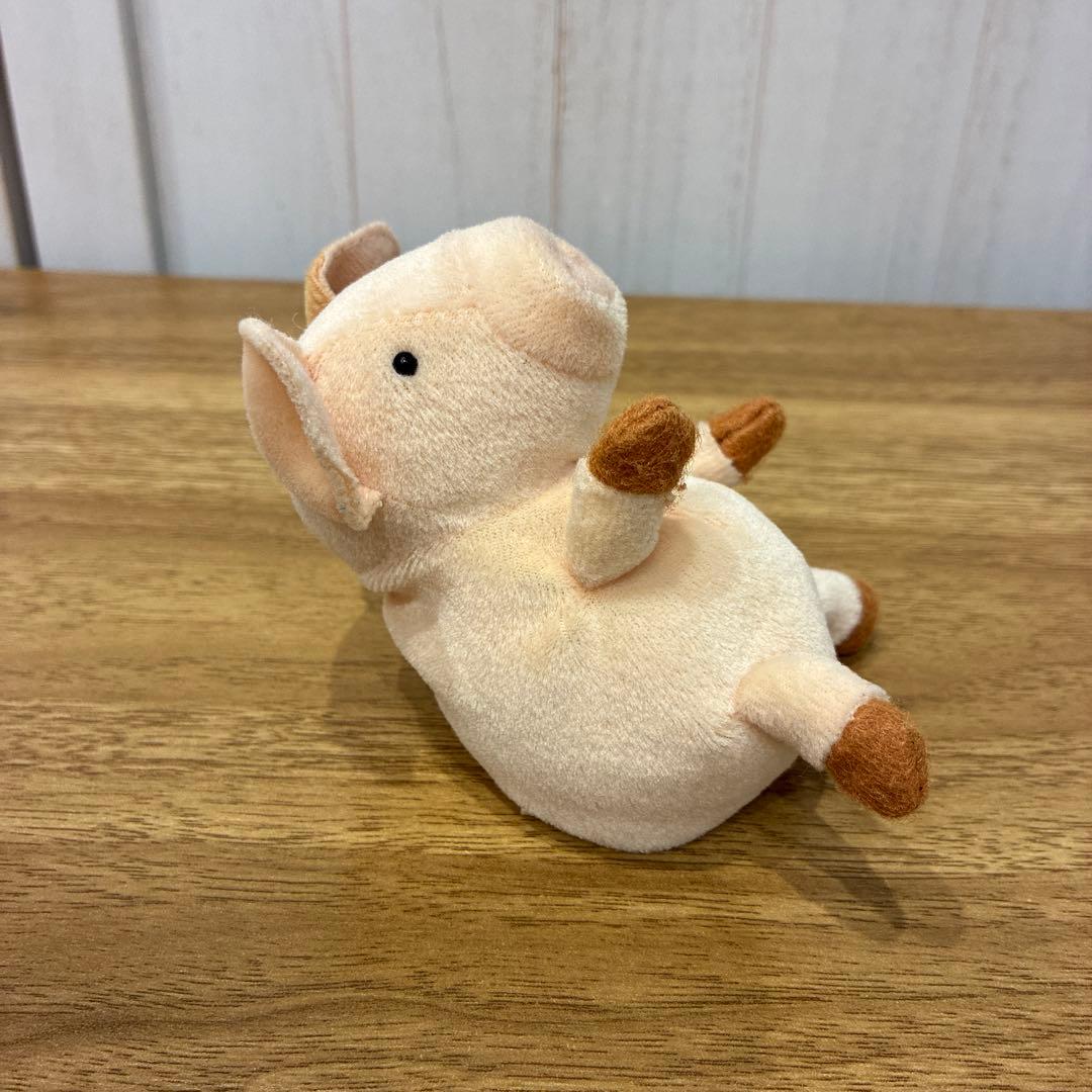 モンスイユ 希少 、レトロ、豚のぬいぐるみ。