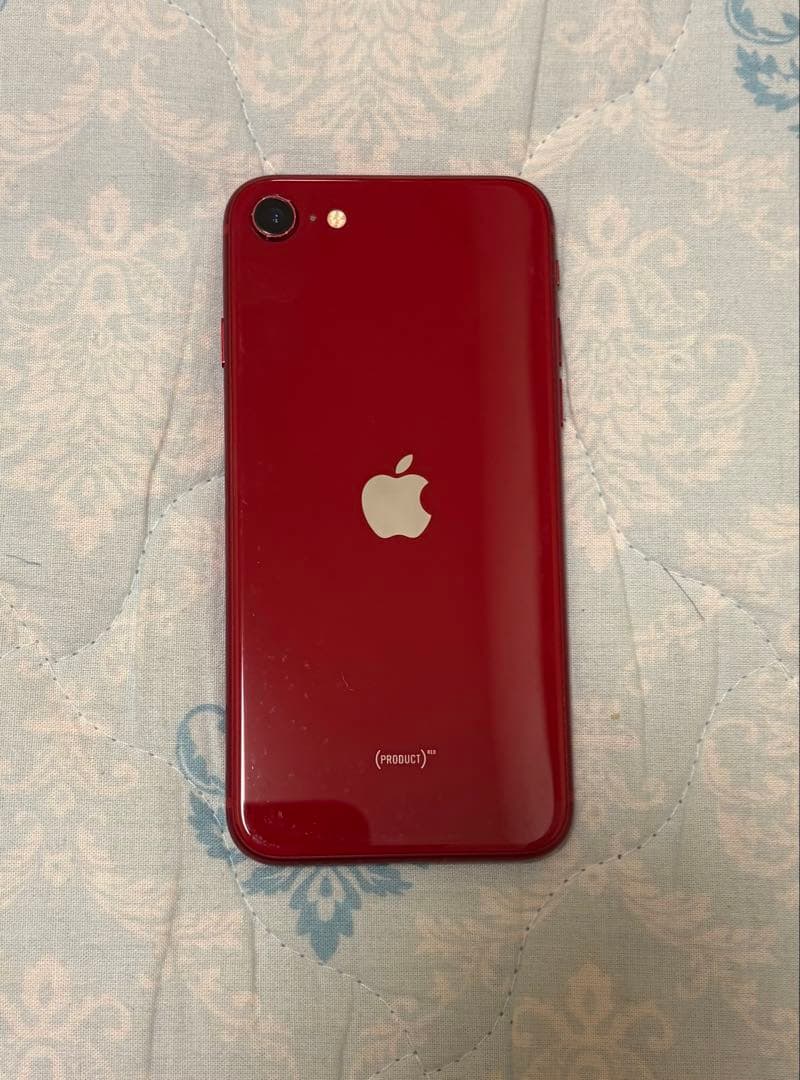 iPhoneSE 3世代　64GB 赤