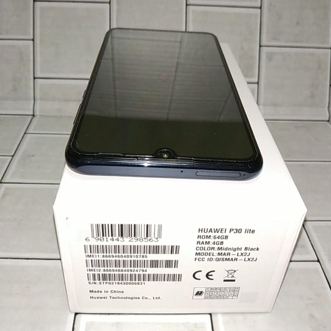 HUAWEI P30 lite SIMフリー版 DSDV仕様 【訳あり】初期化済