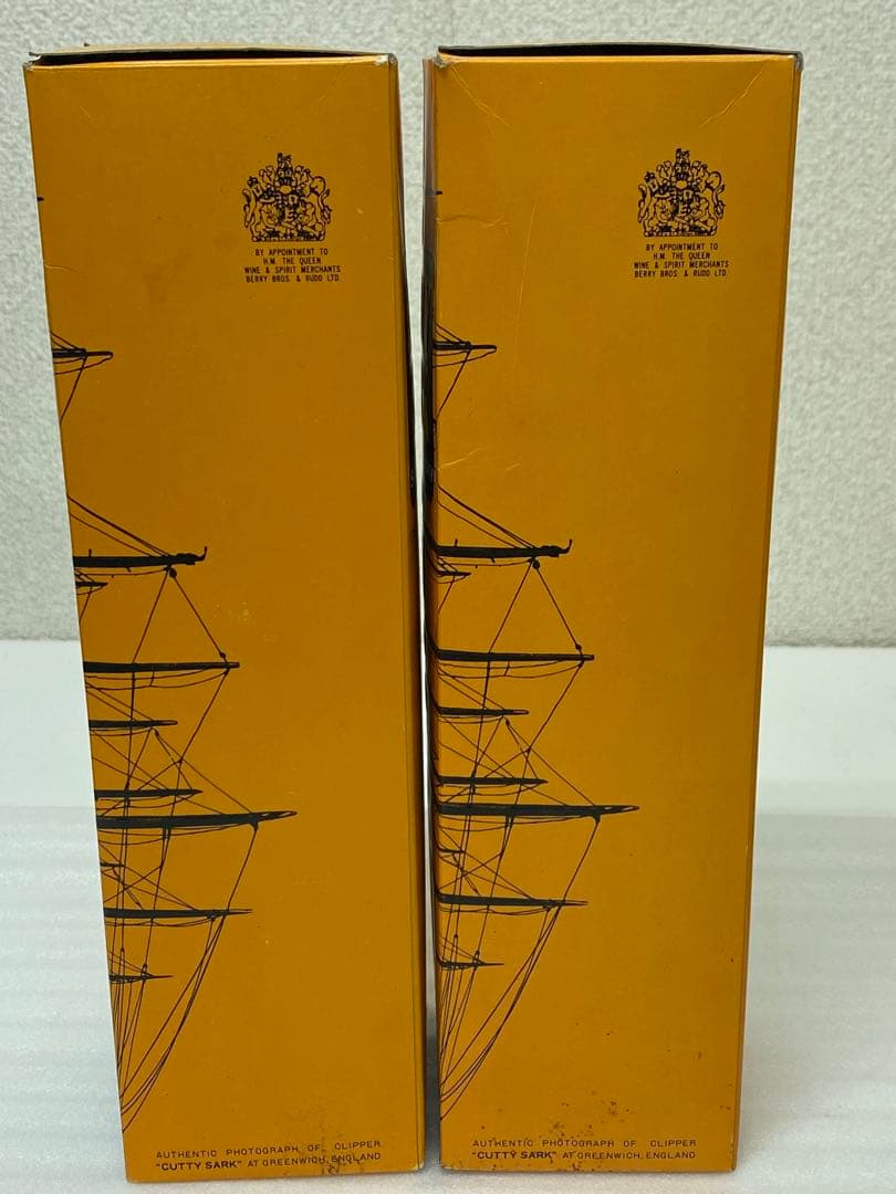 3-3338 CUTTY SARK スコッチウイスキー 86 特級 2本セット