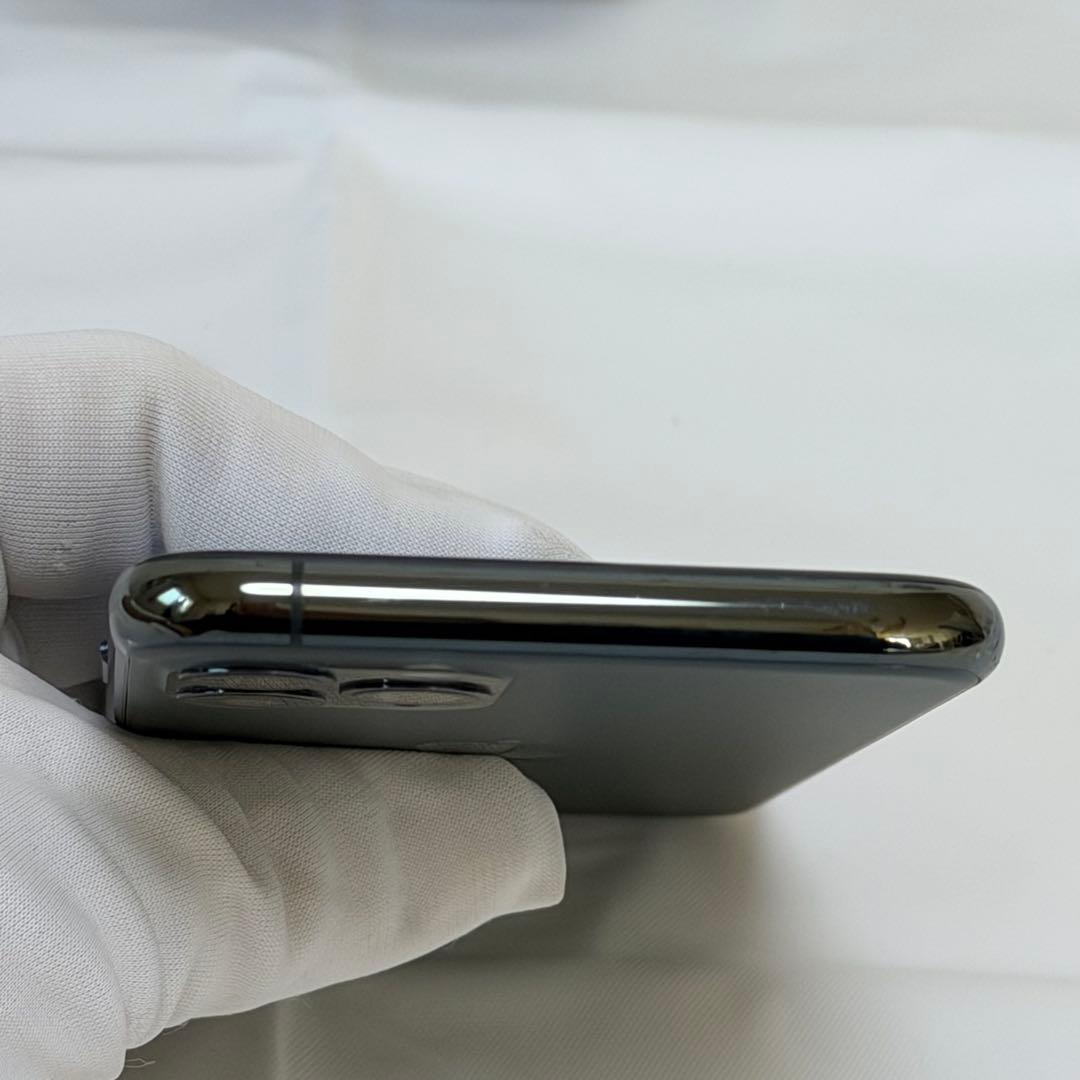 iPhone11PRO 256GB ミッドナイトグリーン SIMロック解除 美品
