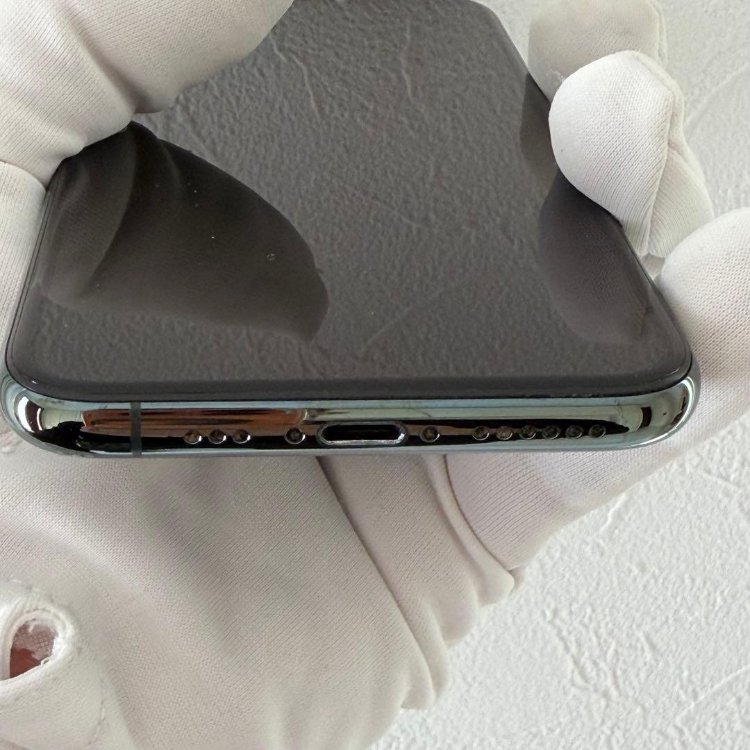 iPhone11PRO 256GB ミッドナイトグリーン SIMロック解除 美品