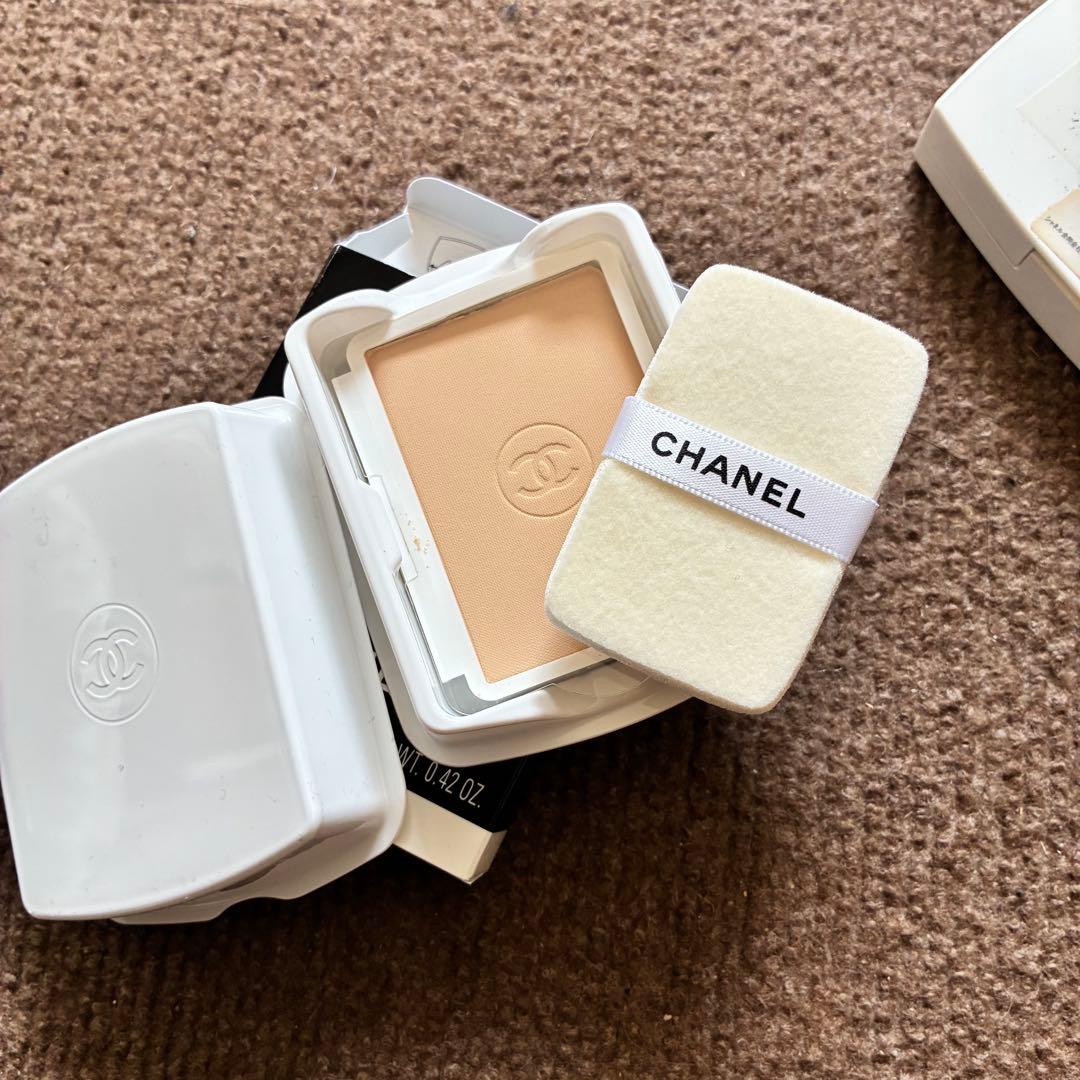 【超美品】CHANEL ルブランコンパクトファンデーション B10 リフィル