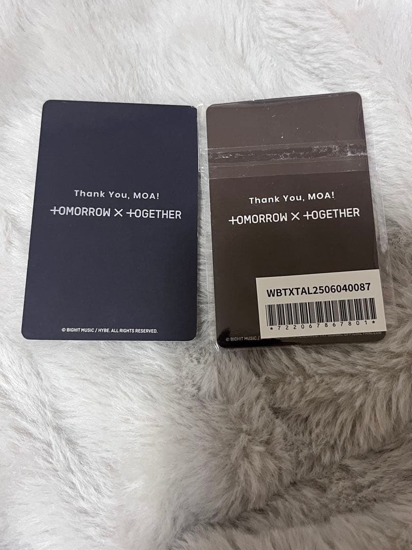 TOMORROW X TOGETHER ボムギュ FCトレカ2枚セット