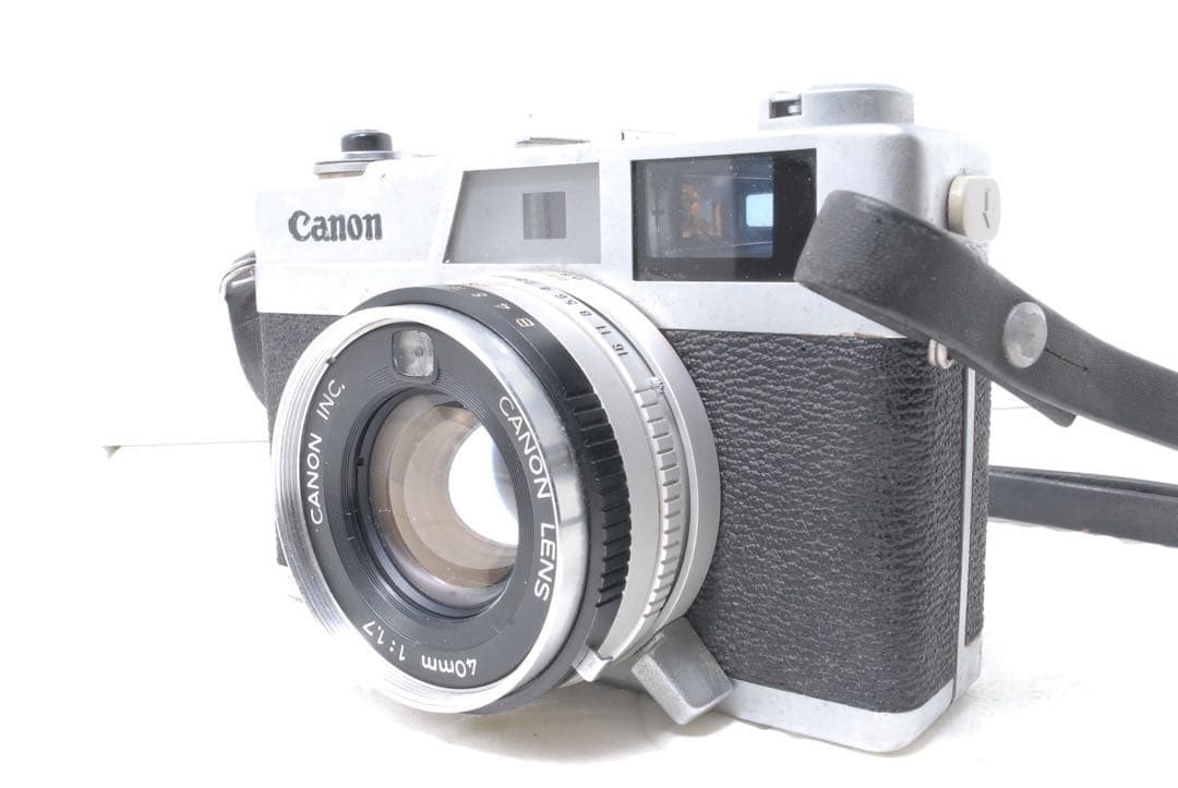 【希少・ケース付】Canon Canonet QL17 レンジファインダーカメラ