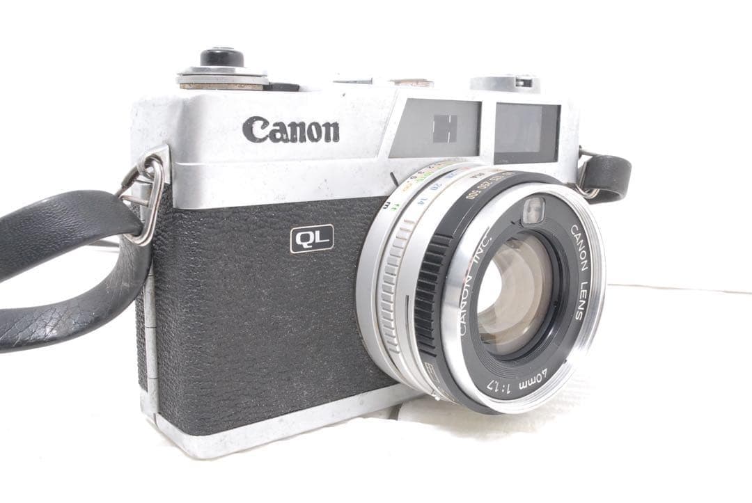 【希少・ケース付】Canon Canonet QL17 レンジファインダーカメラ