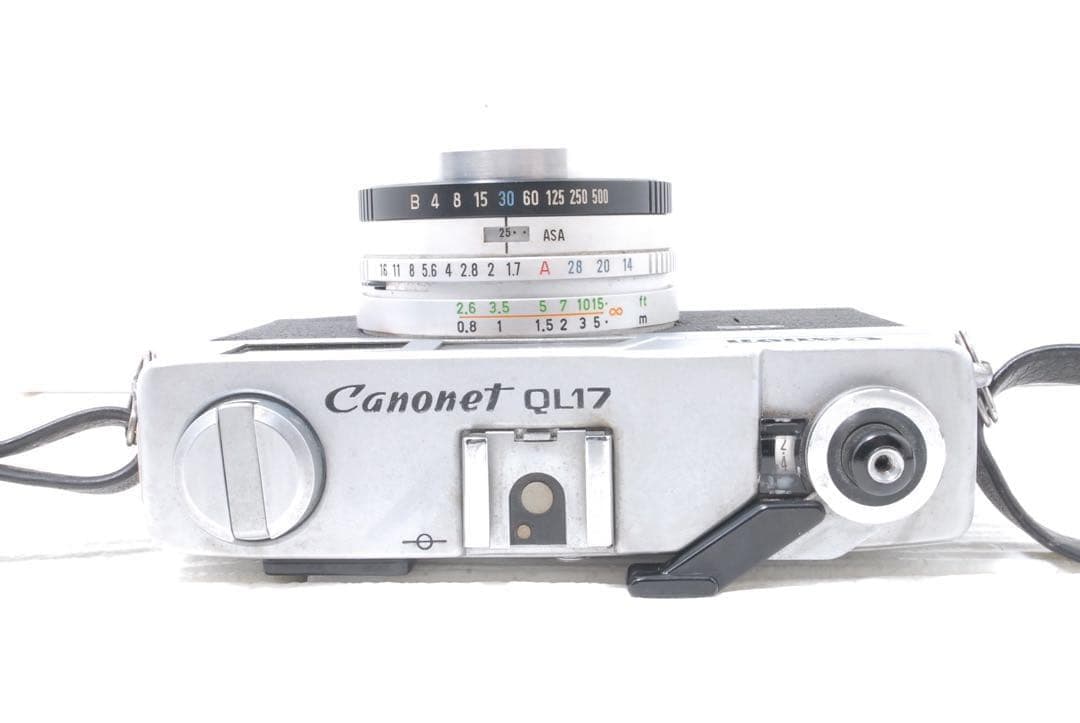 【希少・ケース付】Canon Canonet QL17 レンジファインダーカメラ
