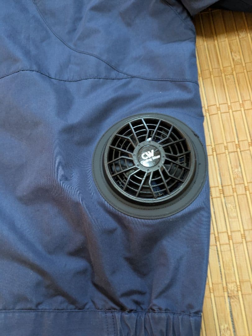 Mizuno 空調服　サイズ L 紺色　バッテリー充電器付き