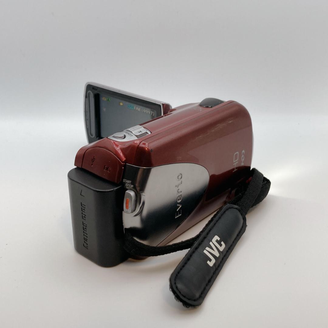 JVC Everio エブリオ GZ-HD620-R レッド ビデオカメラ