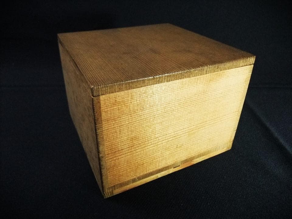 美泉作 九谷焼 九谷美泉 笹文 抹茶碗 茶道具 共箱