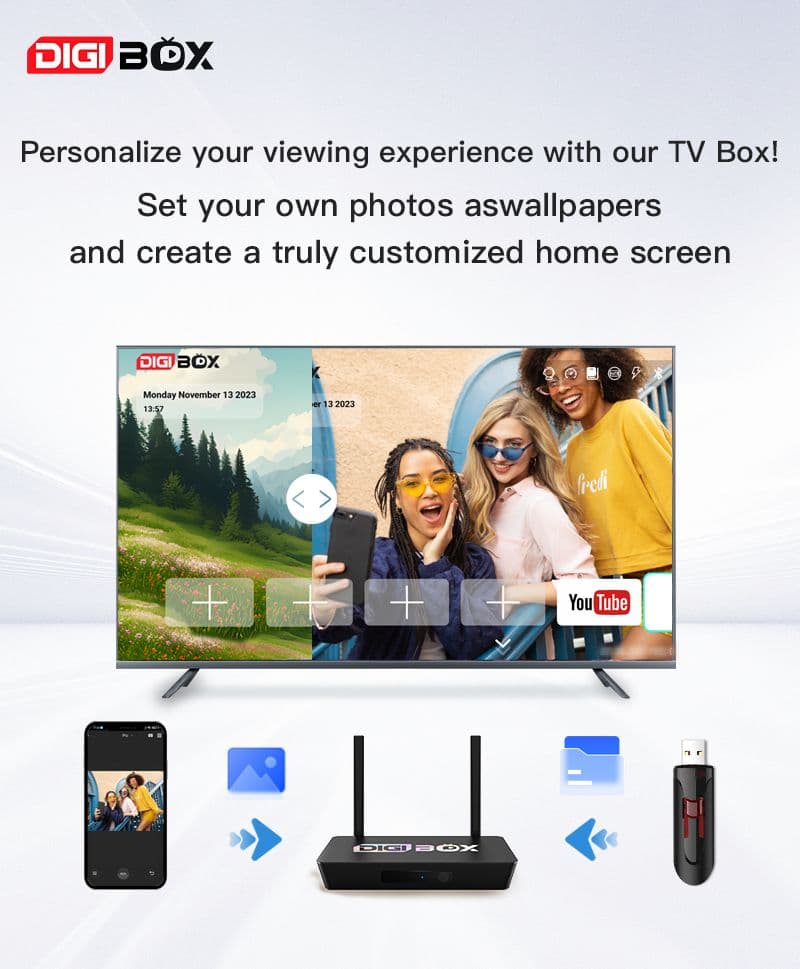 Digibox D3 plus アメリカスポーツ番組専用 テレビボックス