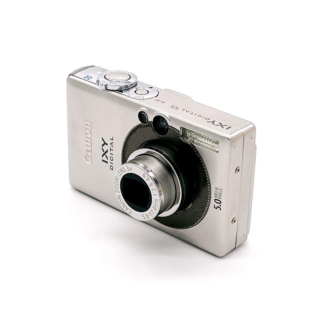動作確認済　Canon IXY DIGITAL 55 　イクシー　シルバー