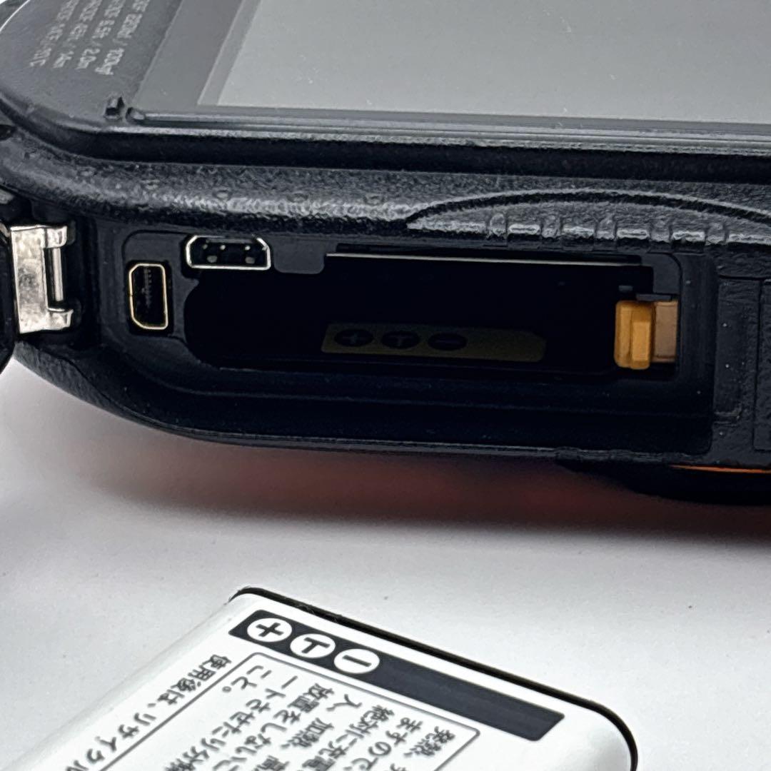 PENTAX WG-3 ペンタックス デジタルカメラ オレンジ 防水 動作品