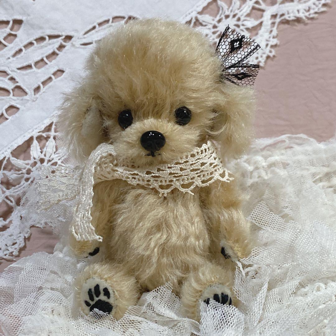 テディベア ハンドメイド ai bear トイプードル 犬 13㎝ トイプー