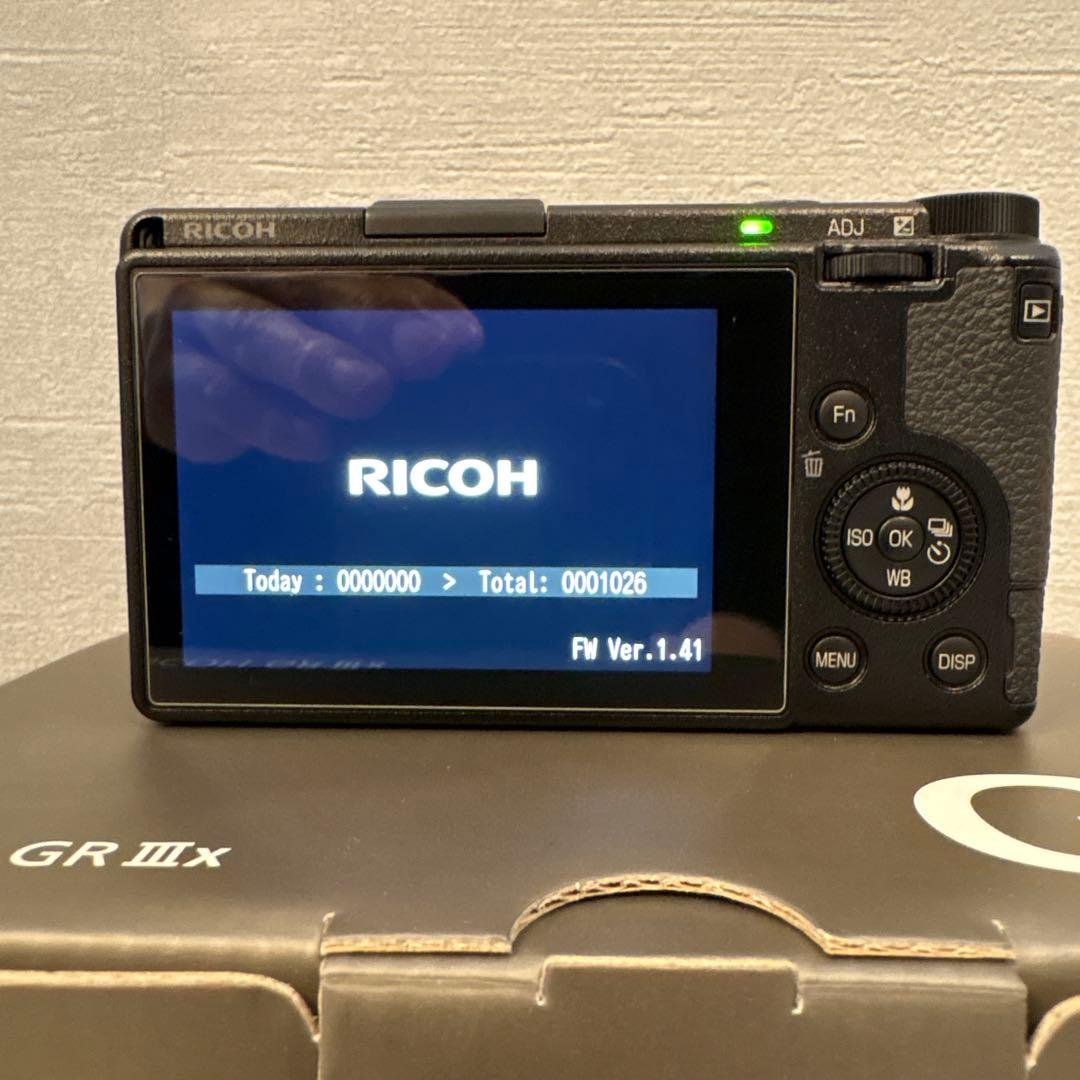 【ショット数1026枚・極美品】RICOH GR IIIx 付属品未使用・元箱有