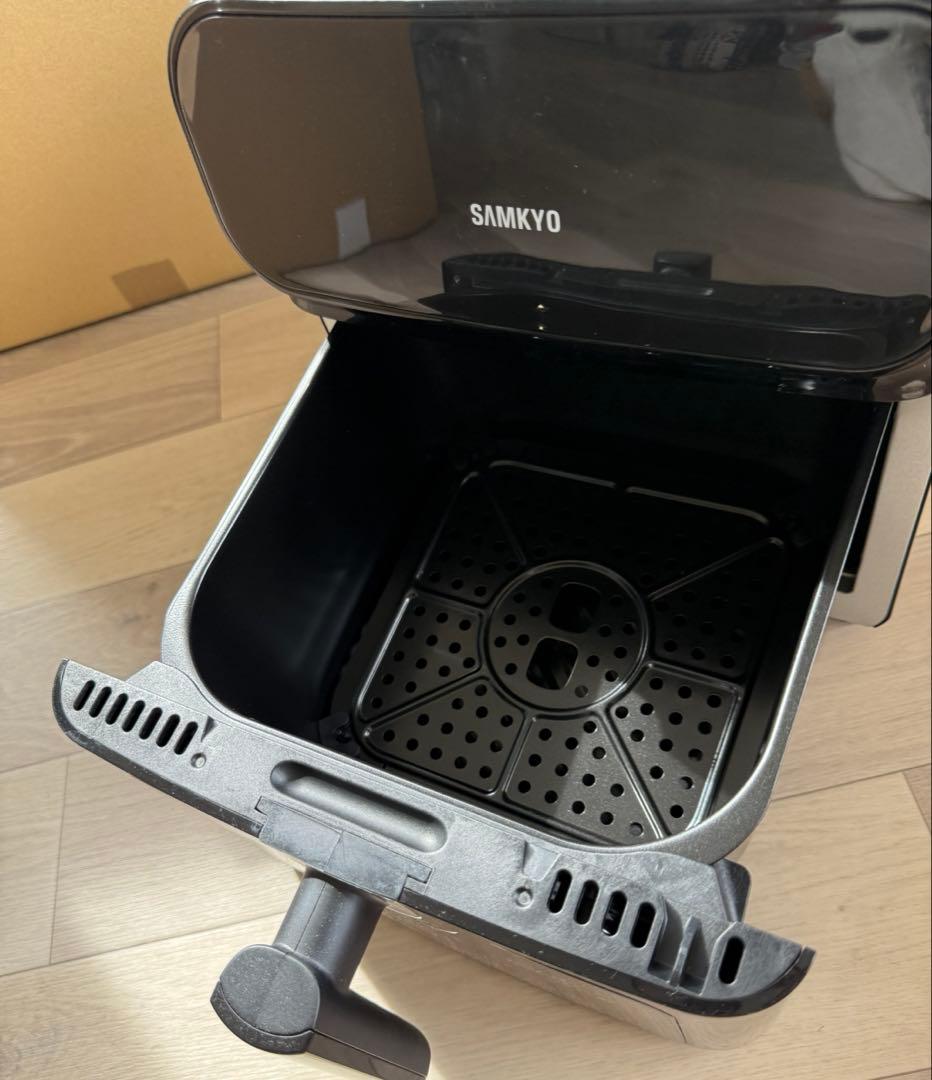 取扱説明書　レシピ付　SAMKYO ノンフライヤー 6.2L F60 2〜6人用