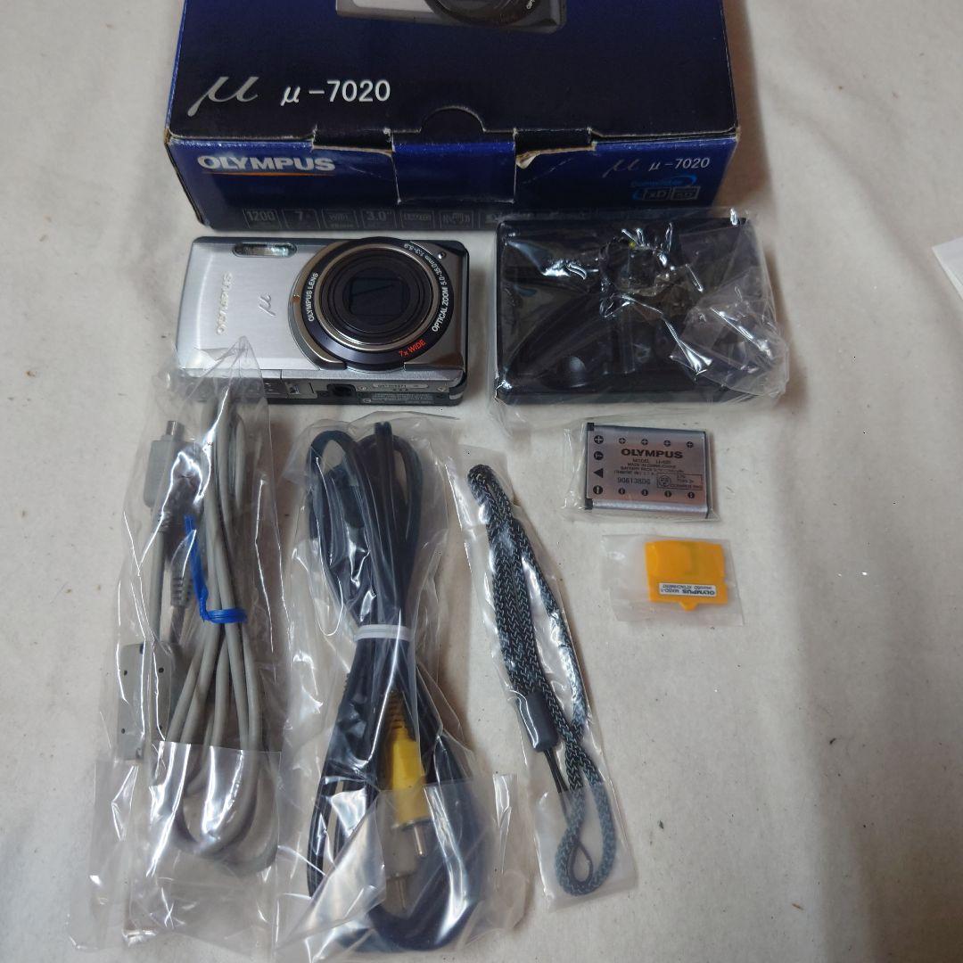 (理由あり商品)OLYMPUS μ-7020 コンパクトカメラ・1200万画素