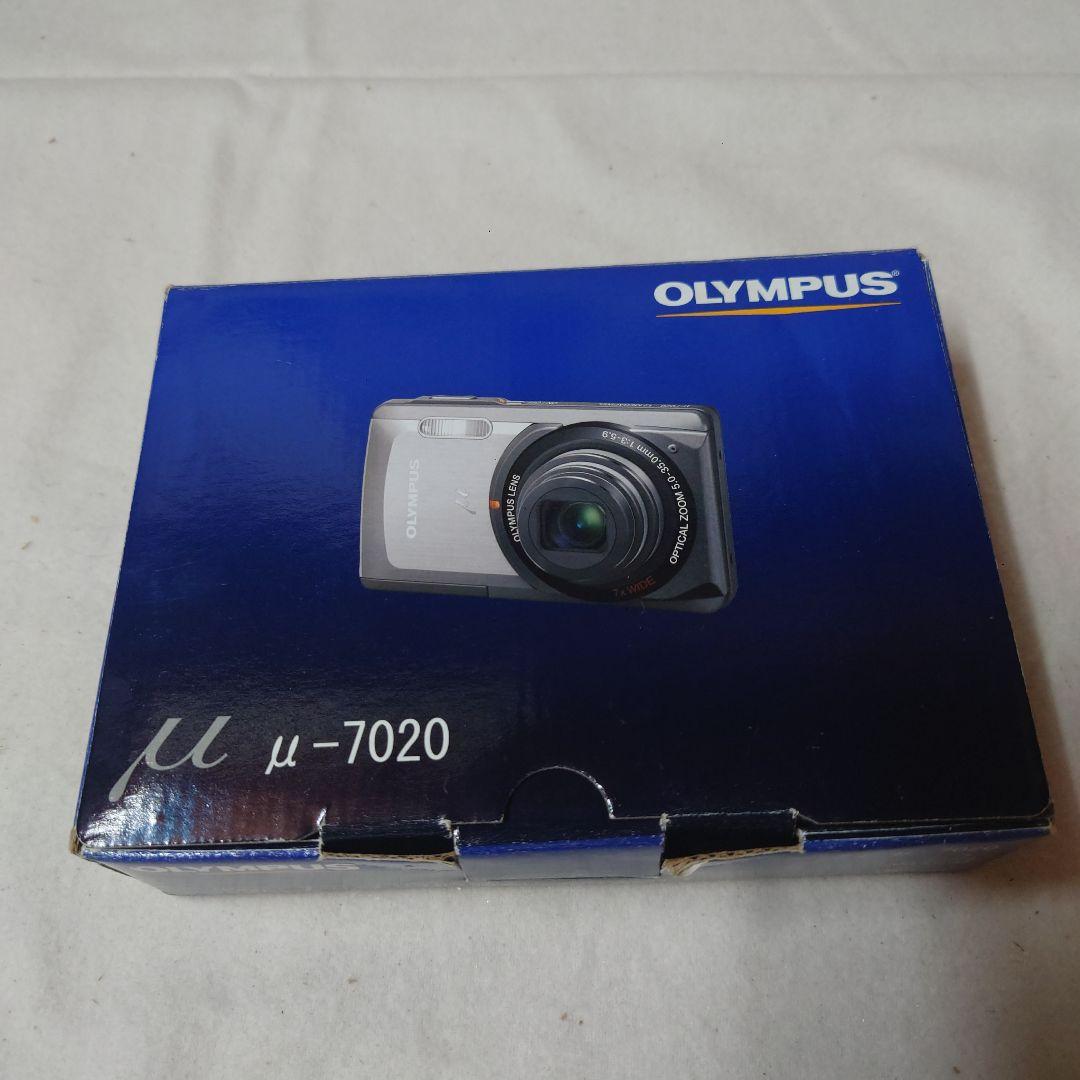 (理由あり商品)OLYMPUS μ-7020 コンパクトカメラ・1200万画素