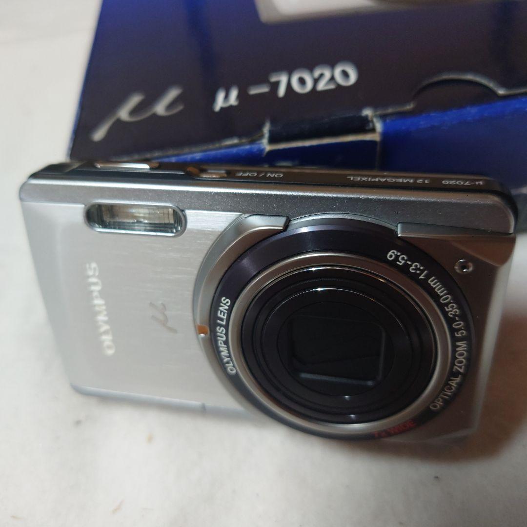 (理由あり商品)OLYMPUS μ-7020 コンパクトカメラ・1200万画素