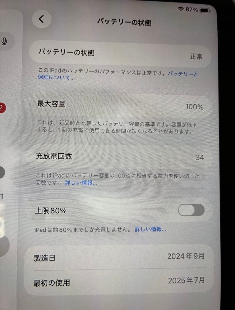 iPad mini 第7世代（A17 Pro）Wi-Fiモデル 512GB