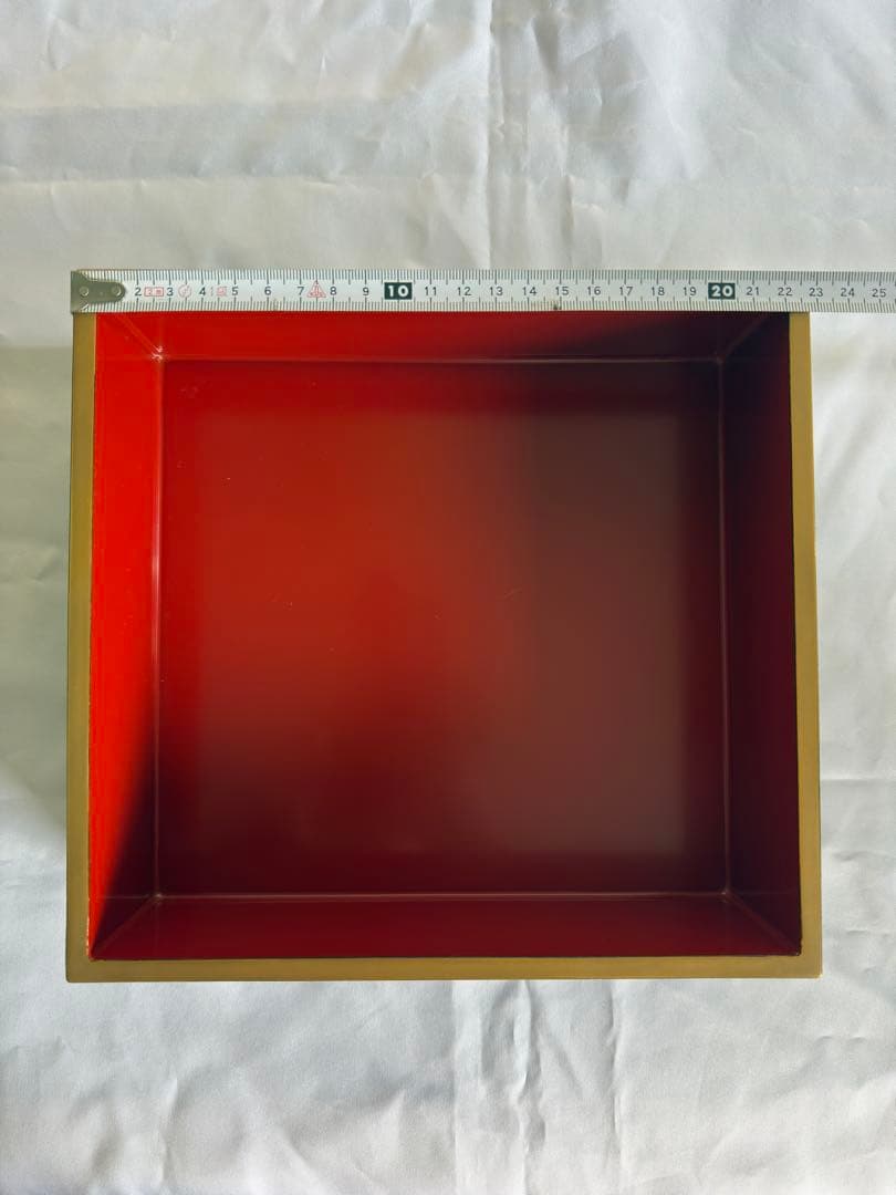 【未使用品】輪島塗のお重箱　重台付き