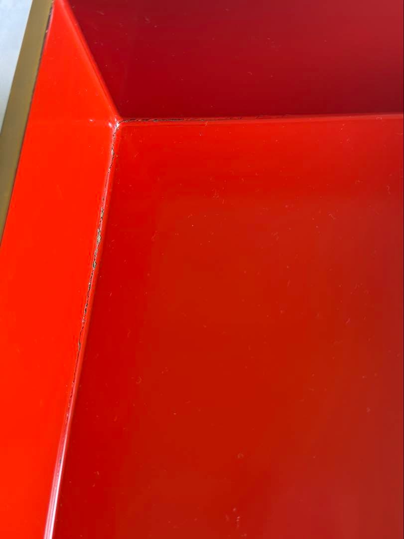 【未使用品】輪島塗のお重箱　重台付き
