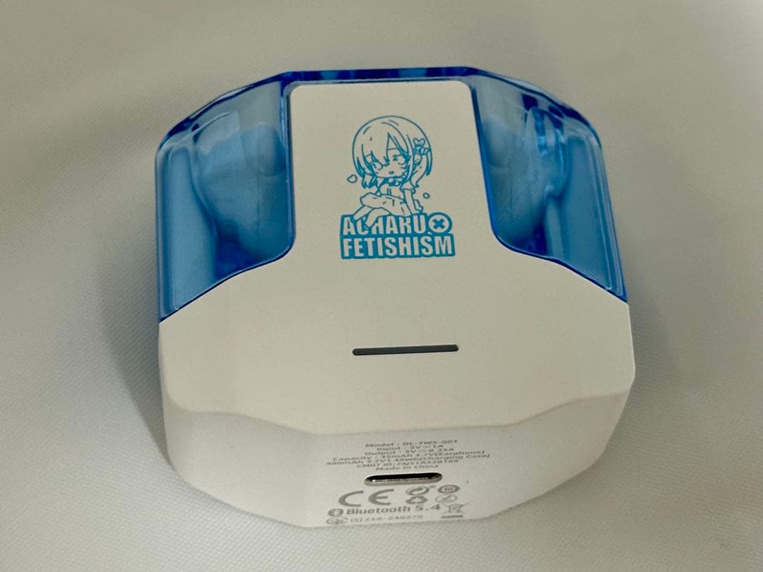 完全ワイヤレスイヤホン 青春 x フェティシズム LUKLUK Aoharu01