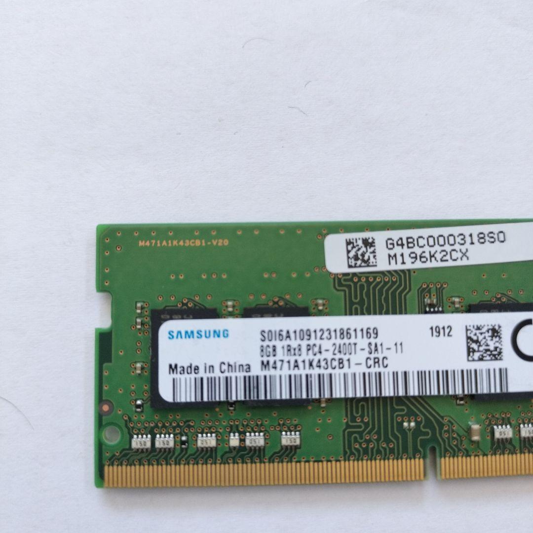 Samsung 8GB DDR4 メモリ 2枚セット