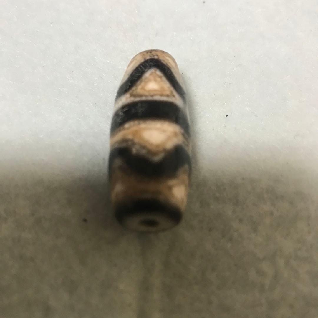 超激レア珍品‼︎ 古代老礦石　双虎牙天珠
