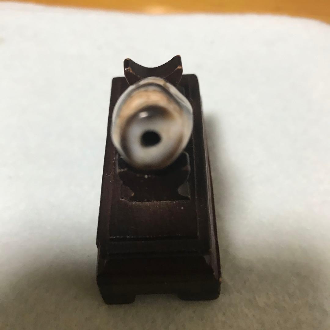 超激レア珍品‼︎ 古代老礦石　双虎牙天珠