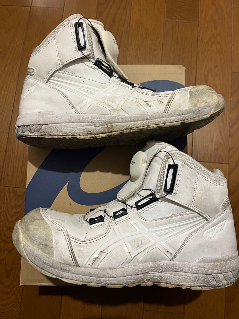 asics BOA ホワイト安全靴 CP304限定