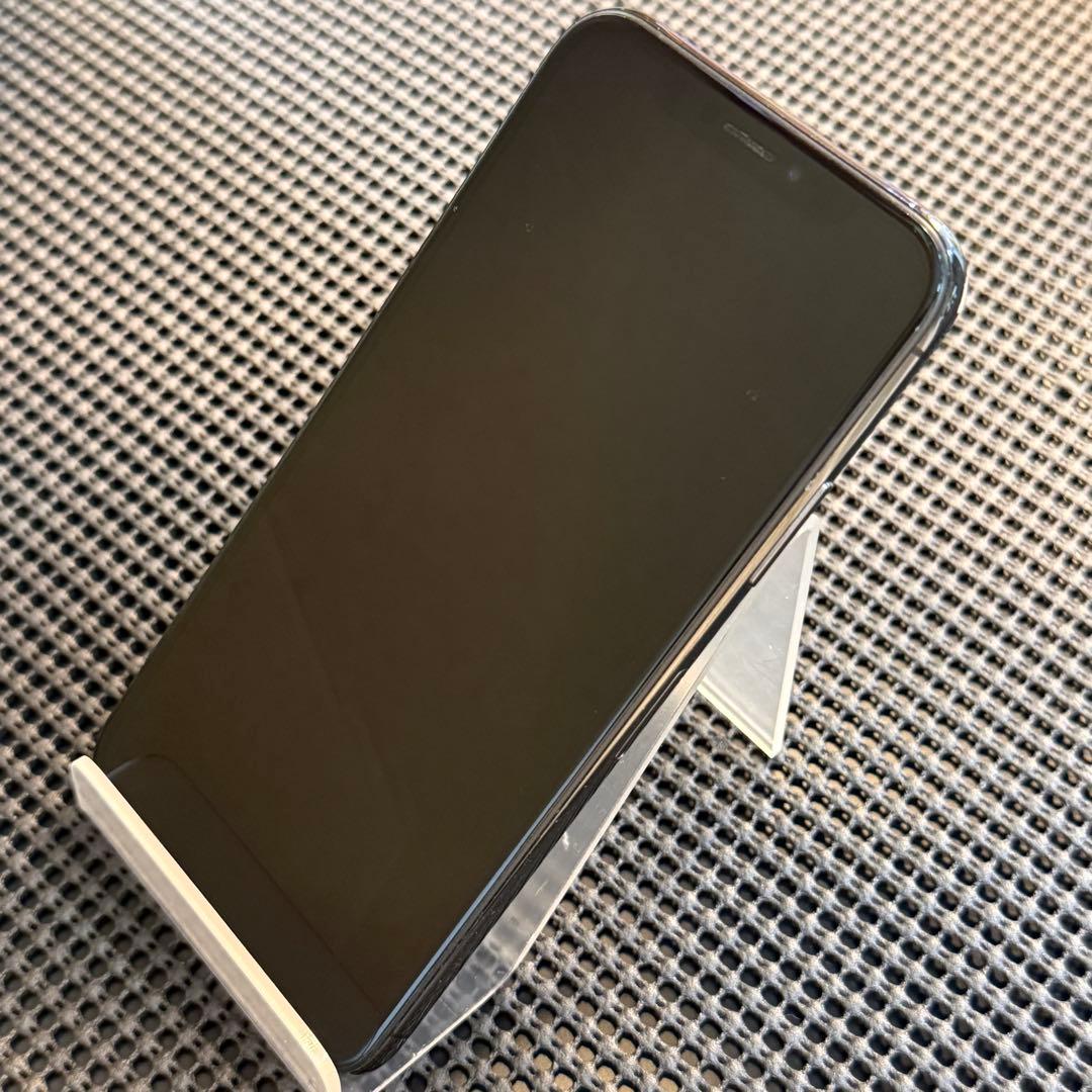 ジャンク iPhone X 256GB スペースグレイ SIMフリー 背面割れ