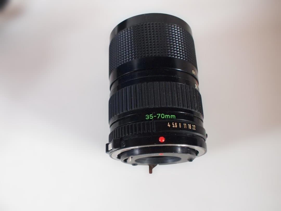 Canon AE-1 一眼レフカメラ data back 35-70mmレンズ付