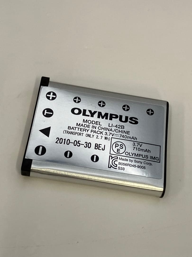 【美品/動作OK】OLYMPUS μ-7050 シルバー　Y
