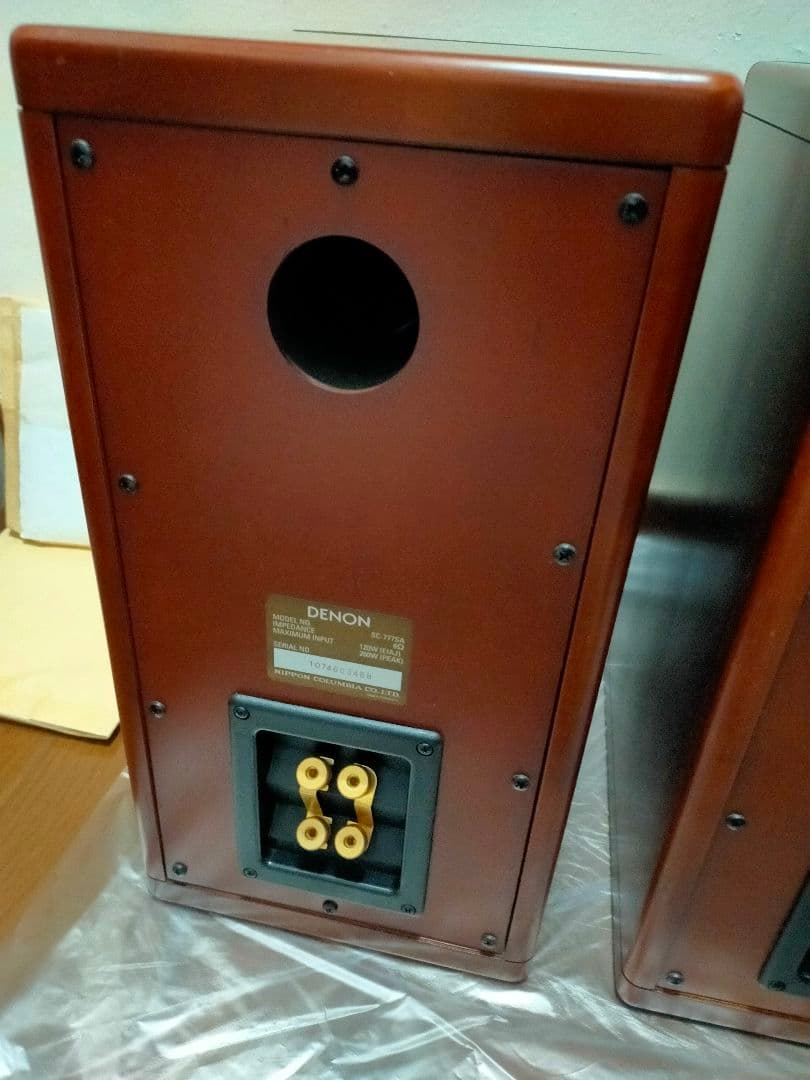 DENON スピーカー SC-777SA デノン リアルウッド